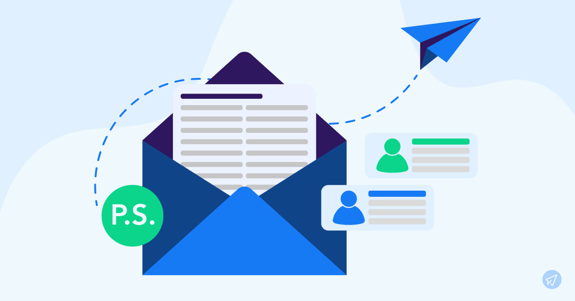 What does P.S mean in email marketing?
