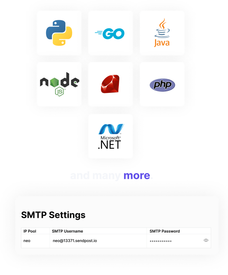 Email api smtp relay sendpost
