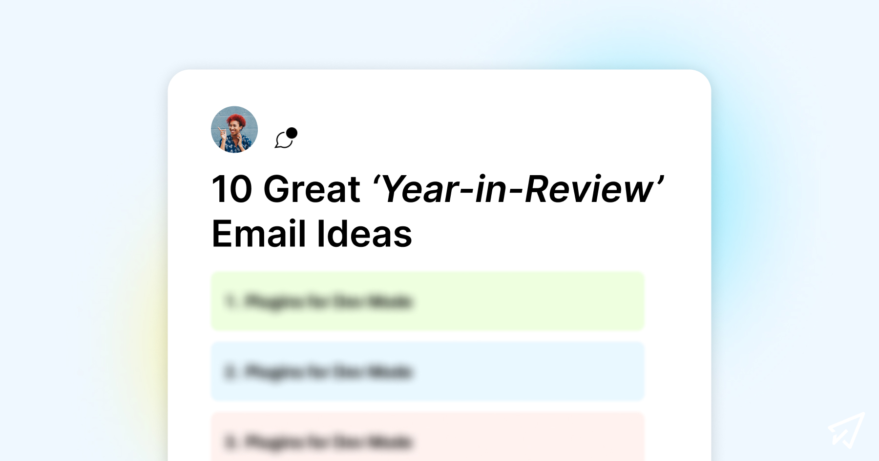 Great 'Year-in-Review' Email Ideas