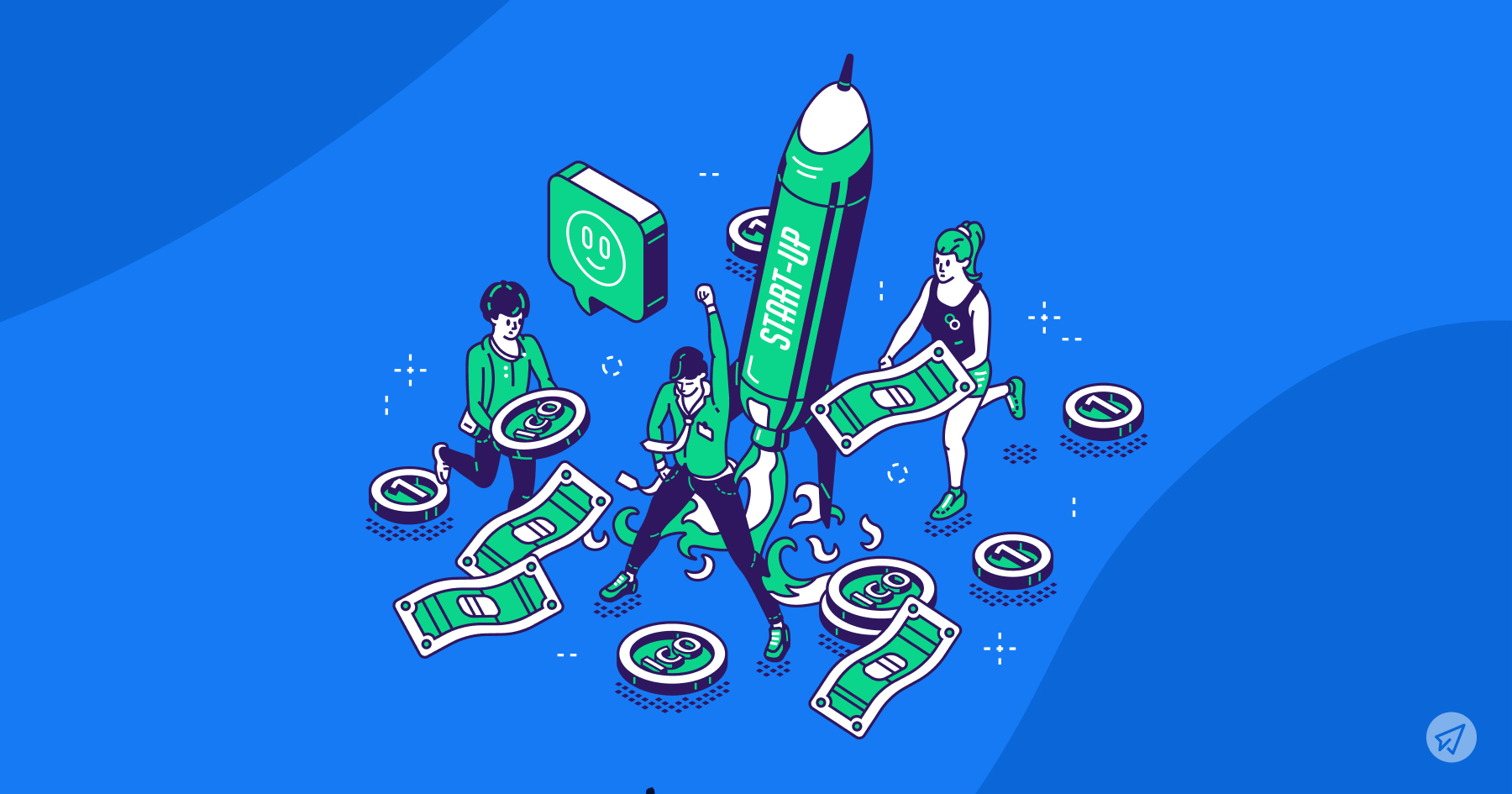 Promoting a crypto project