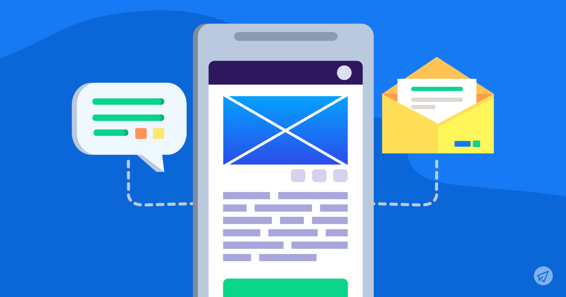 Personalized popups in emails